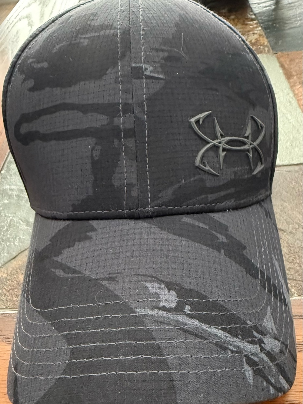 Under Armour Black Men's Camo-Style Performance Cap